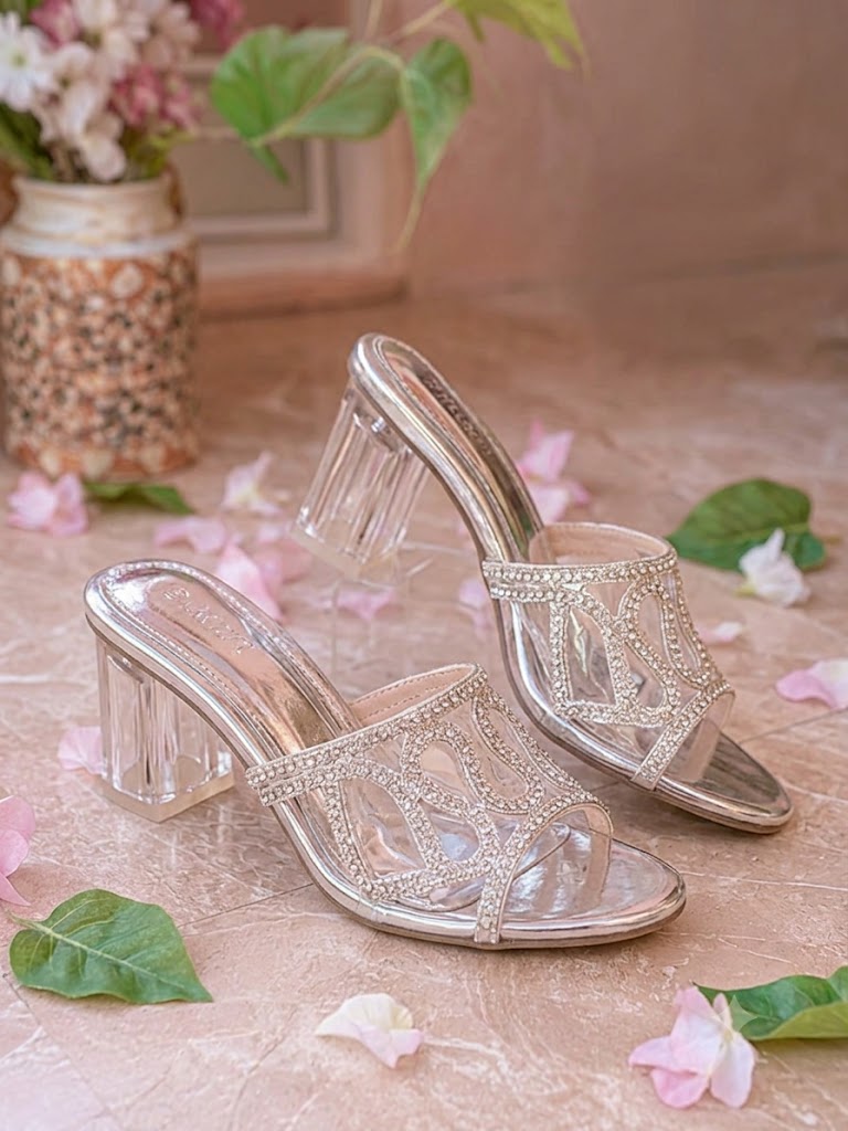Transparent Heels For Women | Stylish & Comfortable Heels