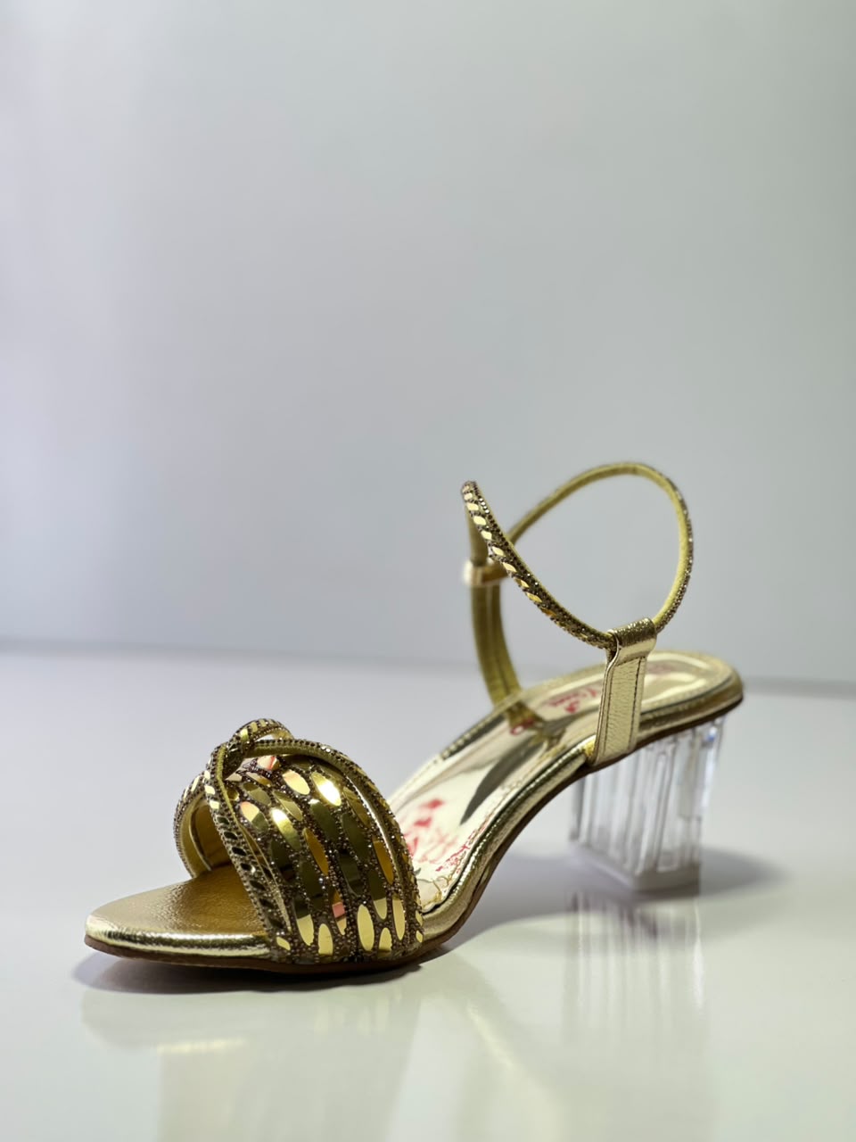 Golden Bridal Shoes For Women Wedding