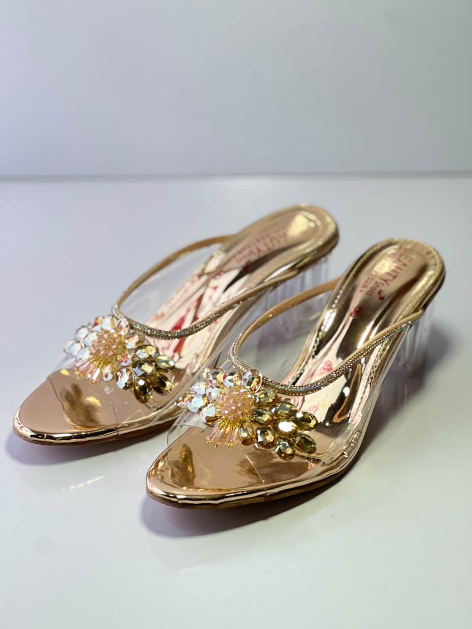 Transparent Heels for Women