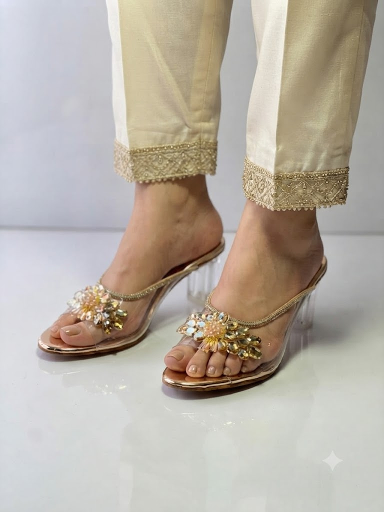 Transparent Heels for Women